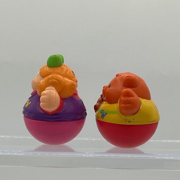 Playskool Weebles Goldilocks Baby Bear Fairy Tail Roly Poly Action Figures - Picture 4 of 4